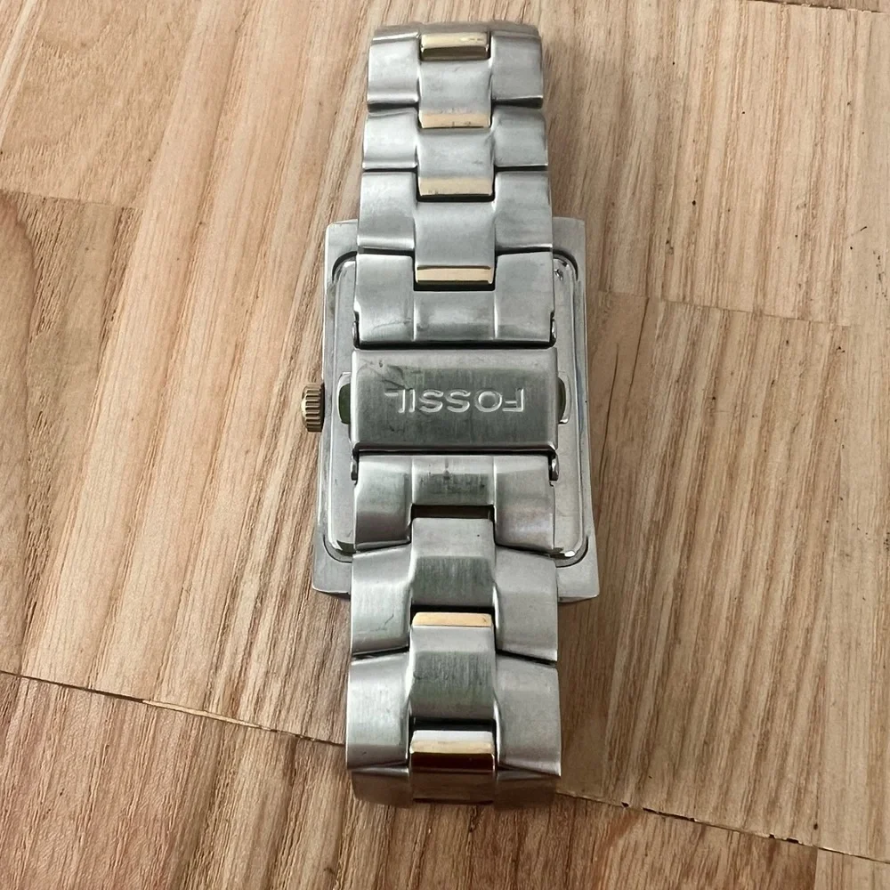 Fossil arkitekt men’s curvex dress watch NEW BATTERY